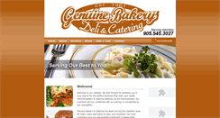 Desktop Screenshot of genuinebakery.com